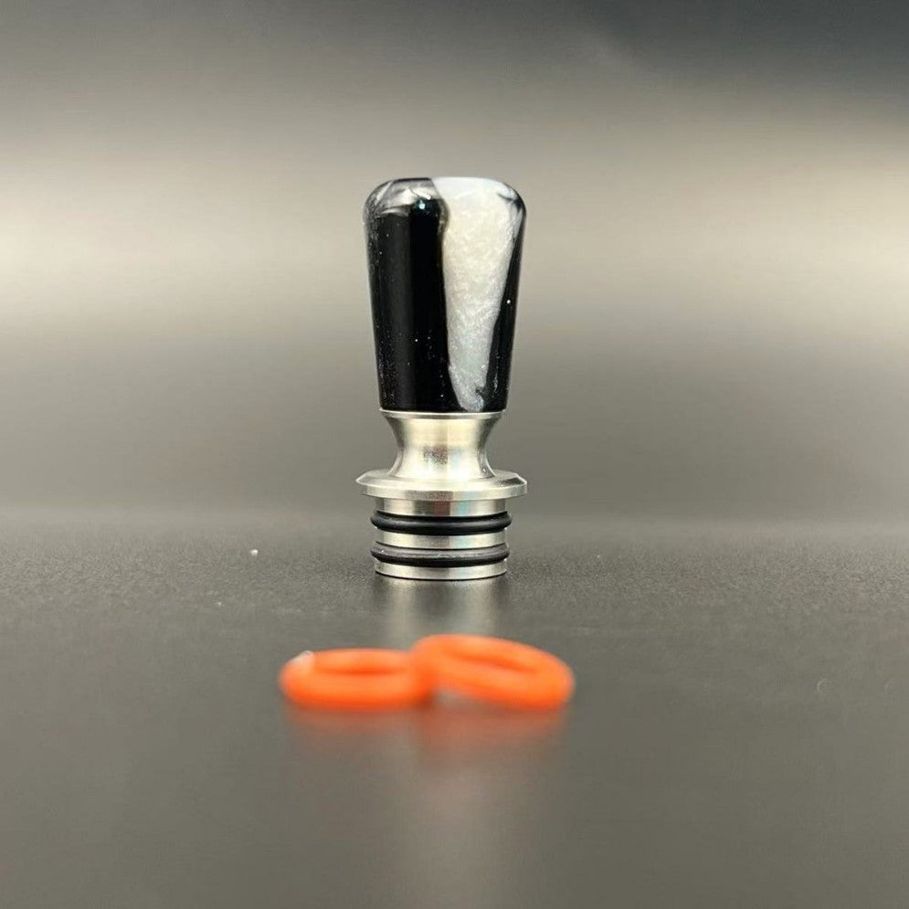 DDSX 510 Resin Drip Tip - Heat Resistant 3mm Bore Detachable Resin Mouthpiece