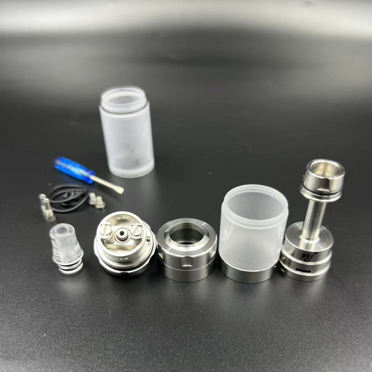 DDSX Craft Version BY KA V10 MTL RTA 22mm 5.0ML 316 Stainless Steel Single Coil Rebuildable Atomizer