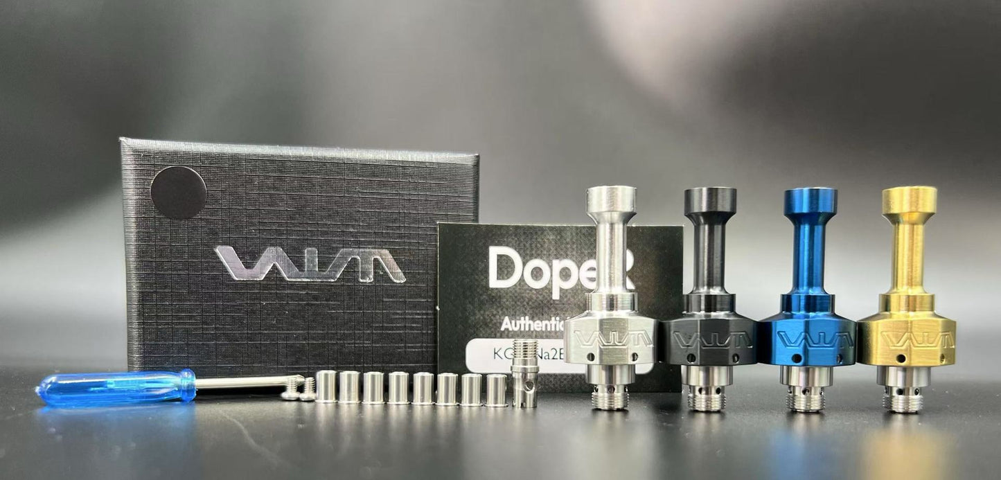 2025 VWM Dope R Rebuildable Atomizer 316 Stainless Steel New Tenjin VWM Model with Protective Wrap