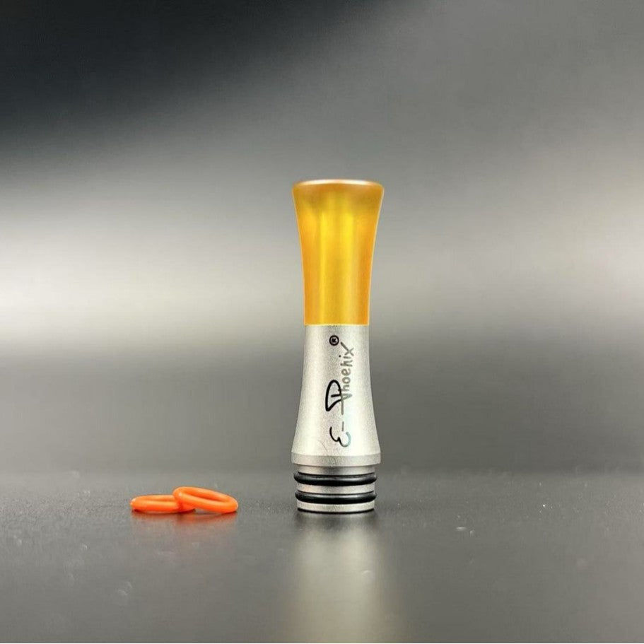 DDSX 510 Long Pioneer Firebird Stainless Steel Plastic PEI Heat-Resistant Drip Tip