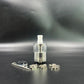 DDSX Dvarw MTL FL 24mm Stainless Steel Coil Head Atomizer with 11 Air Intake Parts Black White Style