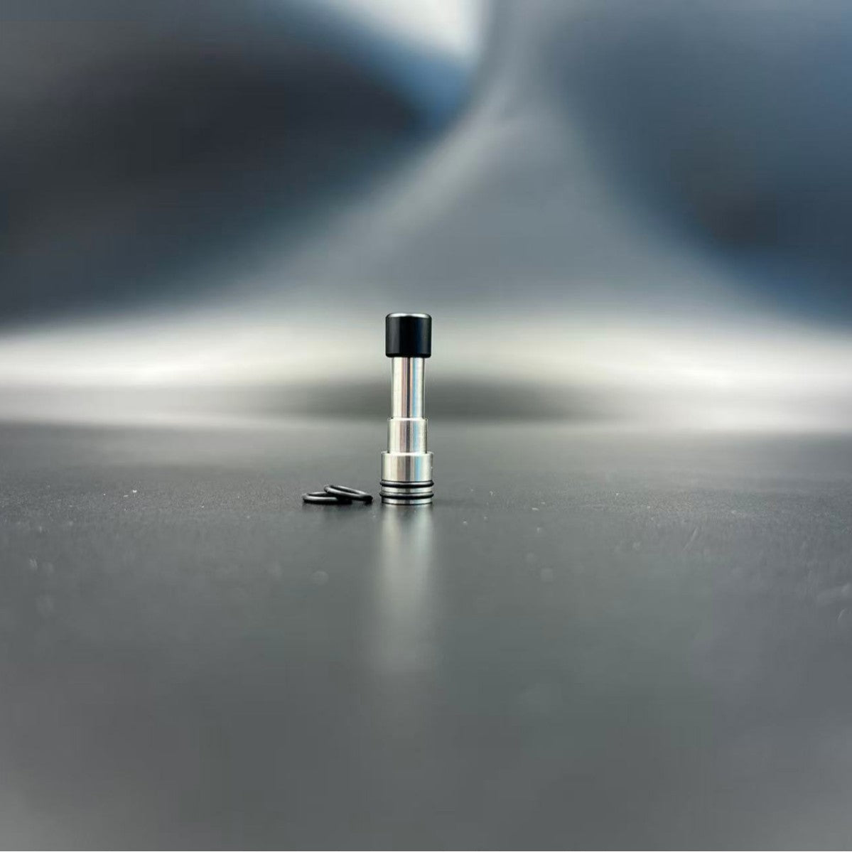 DDSX New 510 Hammer-style Long Detachable Stainless Steel POM PEEK Drip Tip with Replacement Drip Head