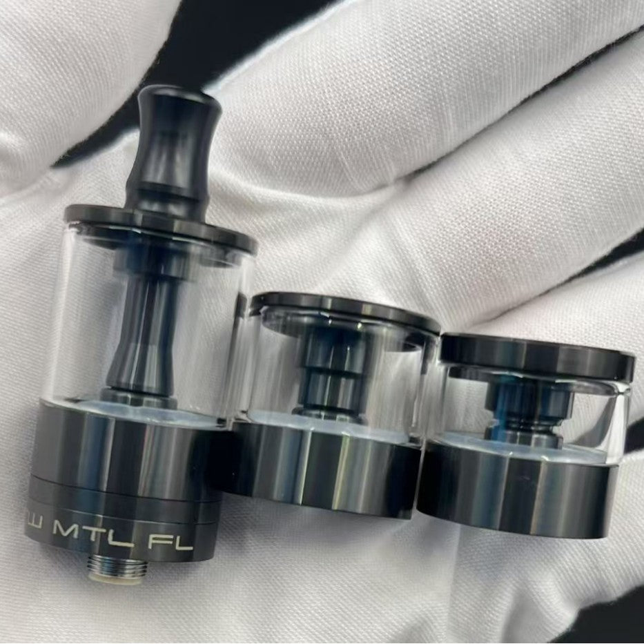 DDSX Dvarw MTL FL 22 Stainless Steel RTA with 11 Pieces of AFC Inserts