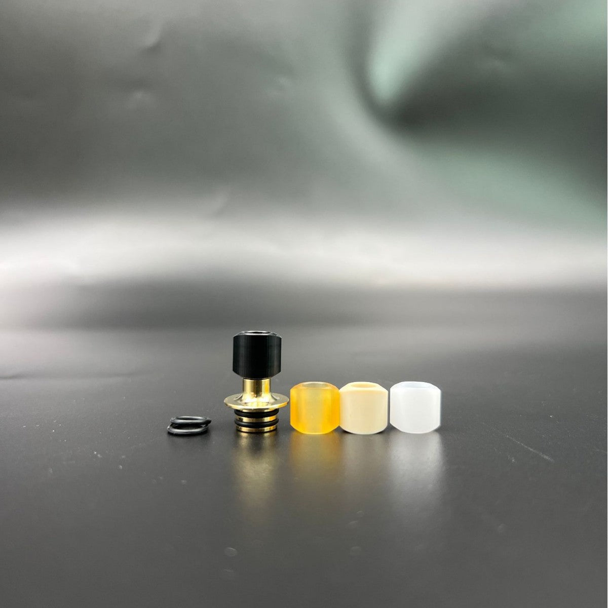 DDSX Crown Style Quick-Release 510 Drip Tip Stainless Steel POM PEI Anti-Condensation Mouthpiece