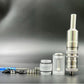 DDSX Flash Mini 316 Stainless Steel Rebuildable Tank Atomizer Diameter17mm 510 thread connection.