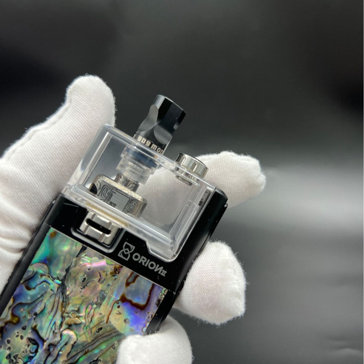 DDSX New 909 NUGG 316 Stainless Steel Single Coil Design Rebuildable Atomizer Kit with 3 Air Pins