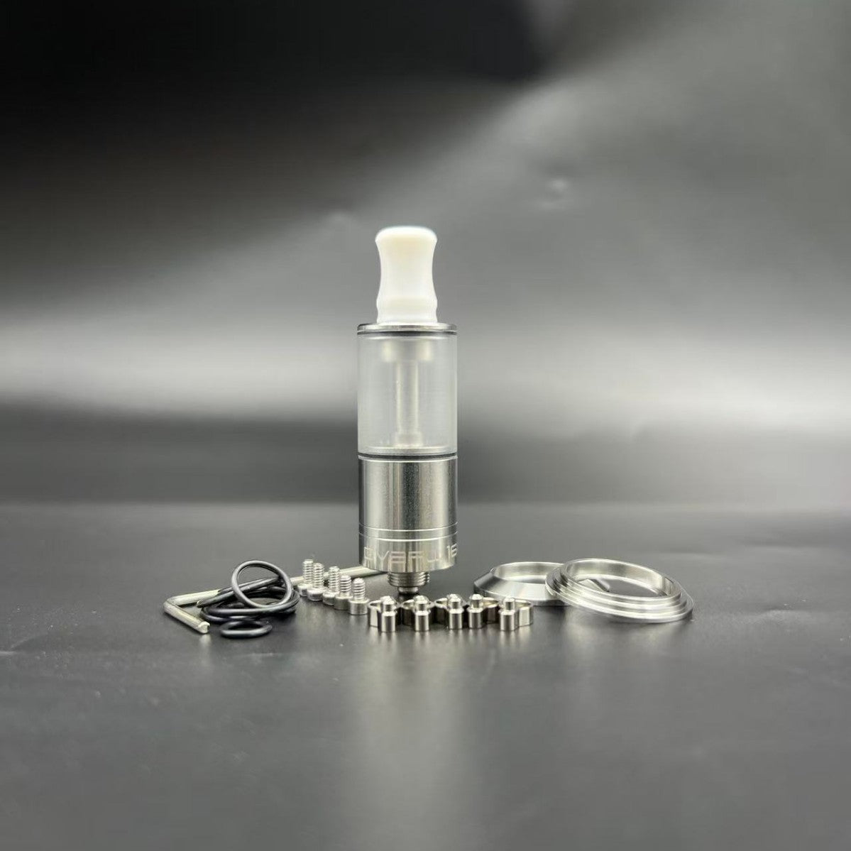 DDSX Dvarw MTL CL 16mm 316 Stainless Steel Single Coil Tip with 6 Airflow Parts