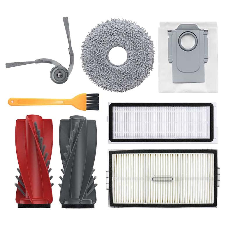Compatible for Roborock P20 Pro / G20s Ultra Vacuum Cleaner Accessories Side Brush Roller Brush HEPA Filter Mop Cloth