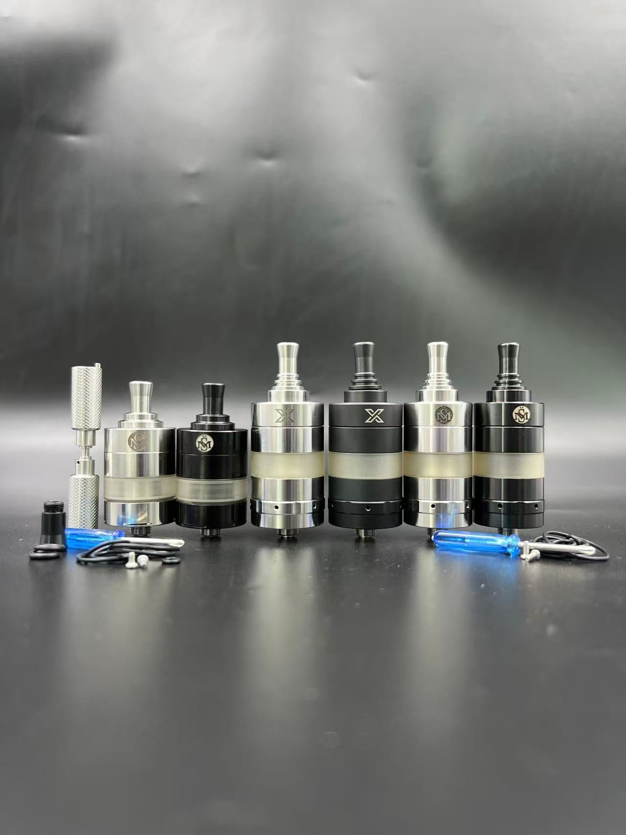 DDSX Premium Version Kayfun X Rebuildable Tank Atomizer 22mm/24mm 316 Stainless Steel RTA