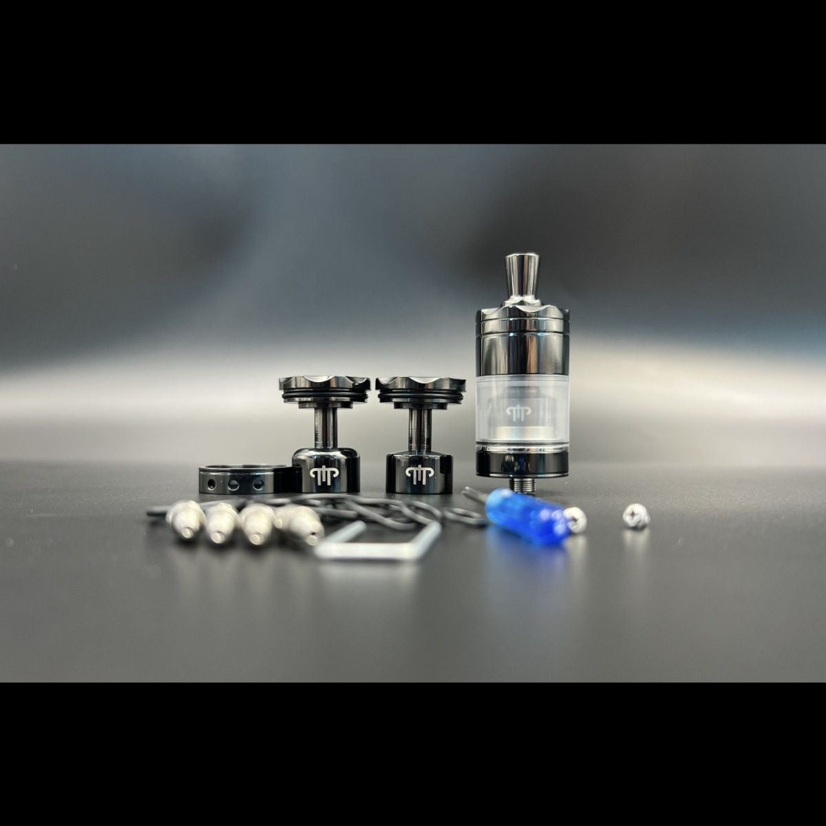 2025 New Premium Replica Diplomat 23mm MTL RTA 316 Stainless Steel Atomizer Long Short Style