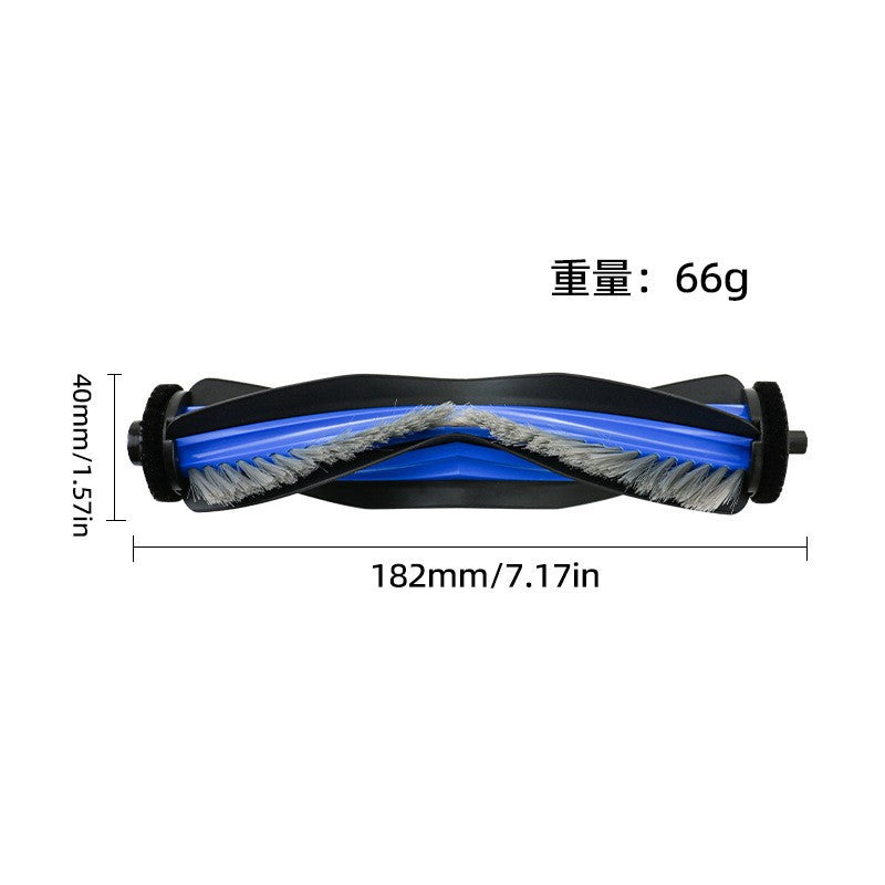 Dust Bags Hepa Filters Main Roller Brushes Side Brushes Accessories Kit Compatible for ECOVACS DEEBOT X11 / X11 Pro / T80s
