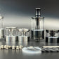 DDSX Dvarw MTL FL 22 Stainless Steel RTA with 11 Pieces of AFC Inserts