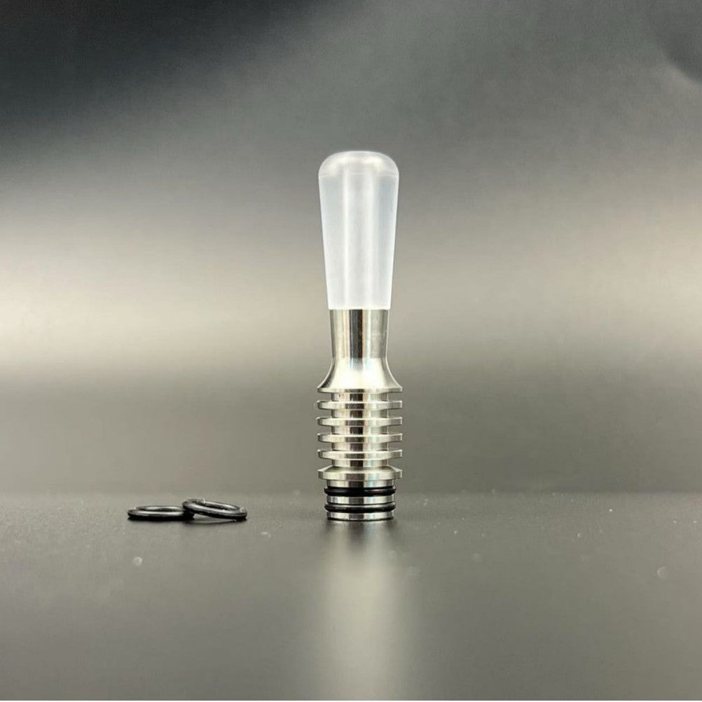 DDSX 510 Drip Tip Small Bore Stainless Steel POM PEI Anti-Spill & Heat-Resistant Mouthpiece