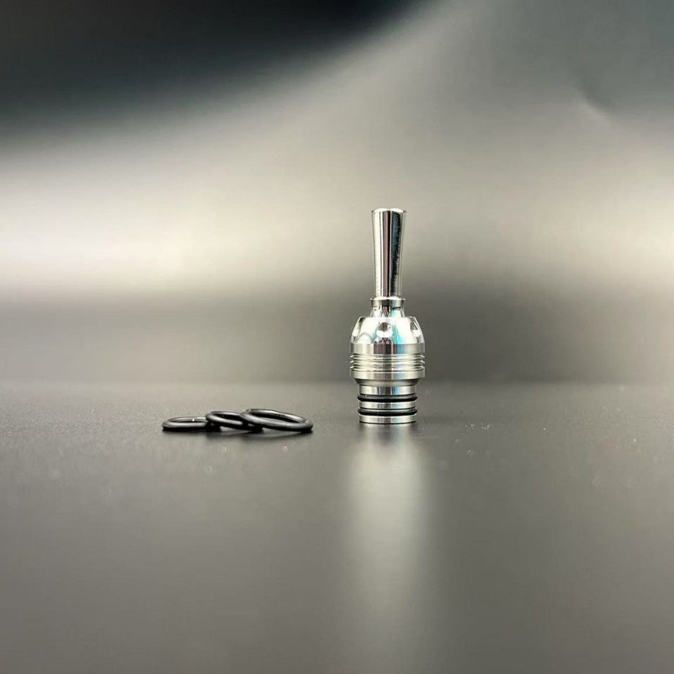 DDSX New Battery Mount 510 Drip Tip 360° Rotatable Direction Stainless Steel Mouthpiece