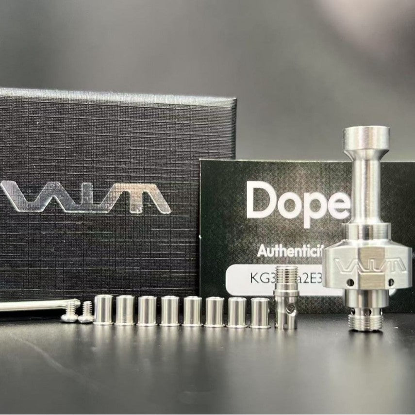 2025 VWM Dope R Rebuildable Atomizer 316 Stainless Steel New Tenjin VWM Model with Protective Wrap