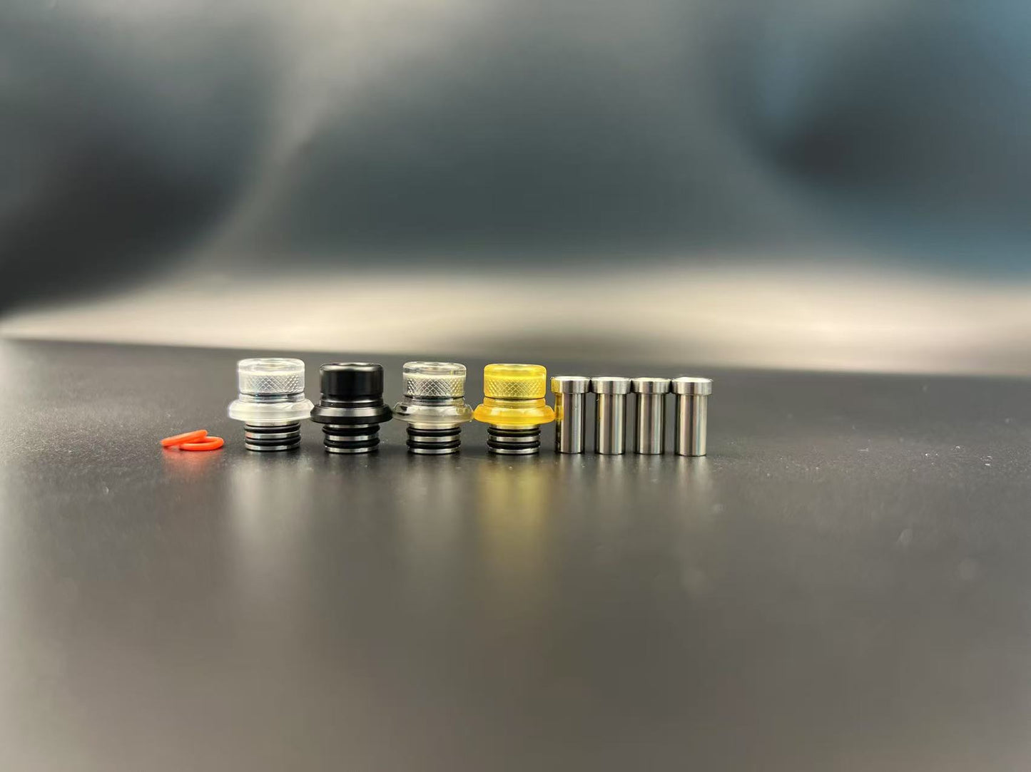 DDSX Mission Replaceable Air Hole 510 Drip Tip with BB Decoration and 4 Airflow Channel Accessory