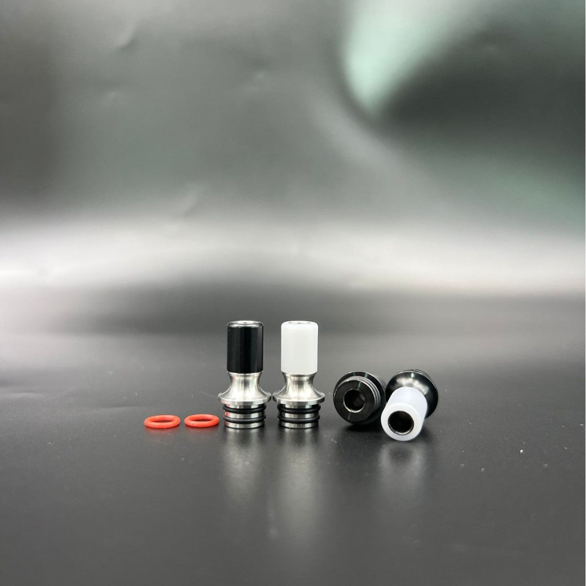 DDSX Ivant 510 Stainless Steel Plastic Drip Tip Black White Universal Vape Mouthpiece
