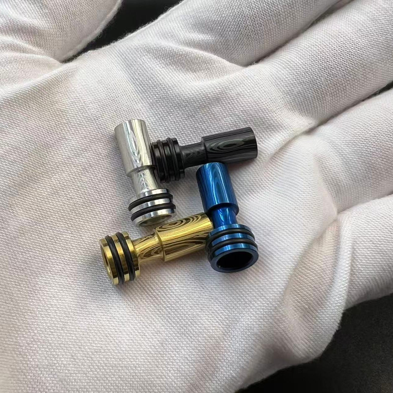 皇冠大马纹路滴嘴 316不锈钢材质 510口吸滴嘴