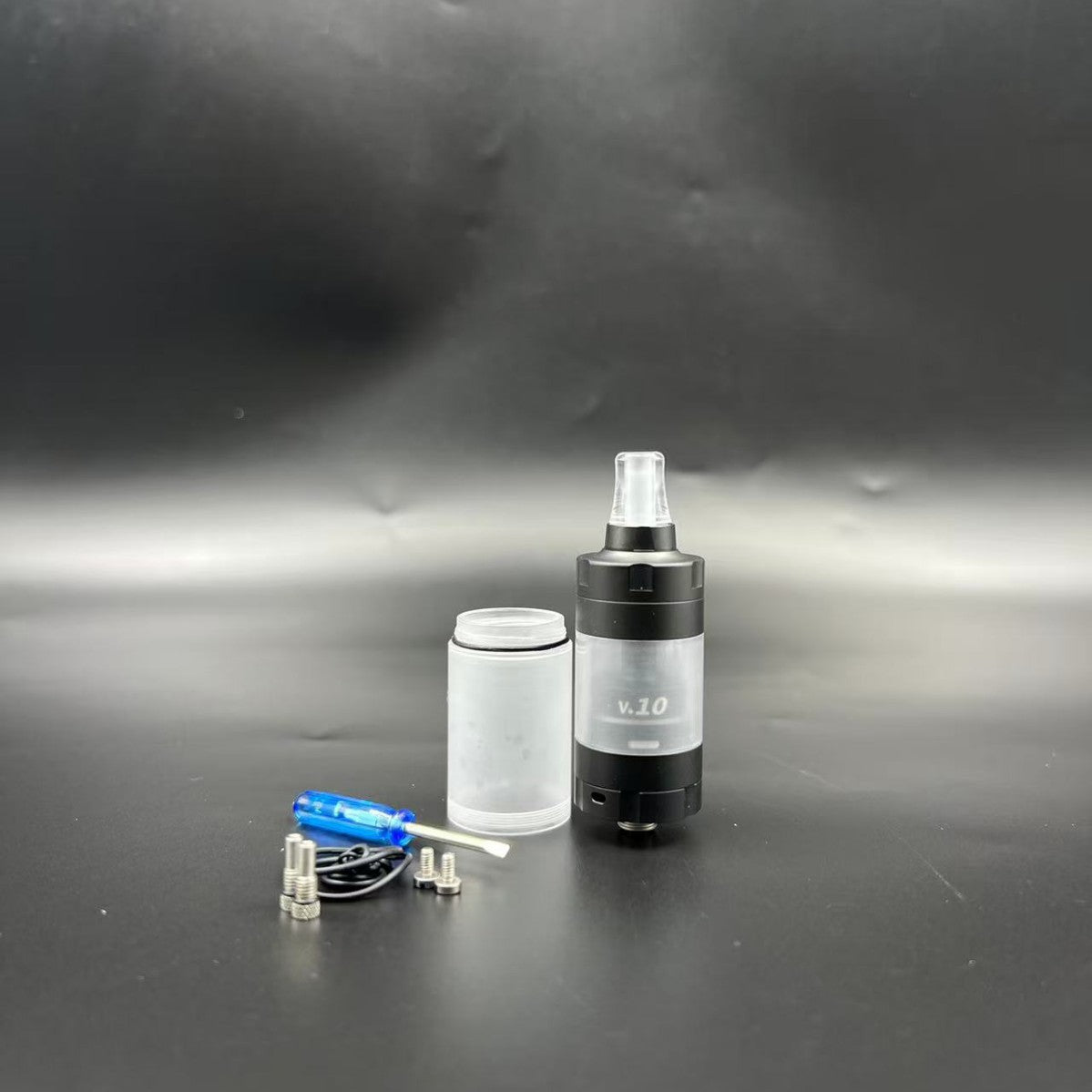 DDSX Craft Version BY KA V10 MTL RTA 22mm 5.0ML 316 Stainless Steel Single Coil Rebuildable Atomizer