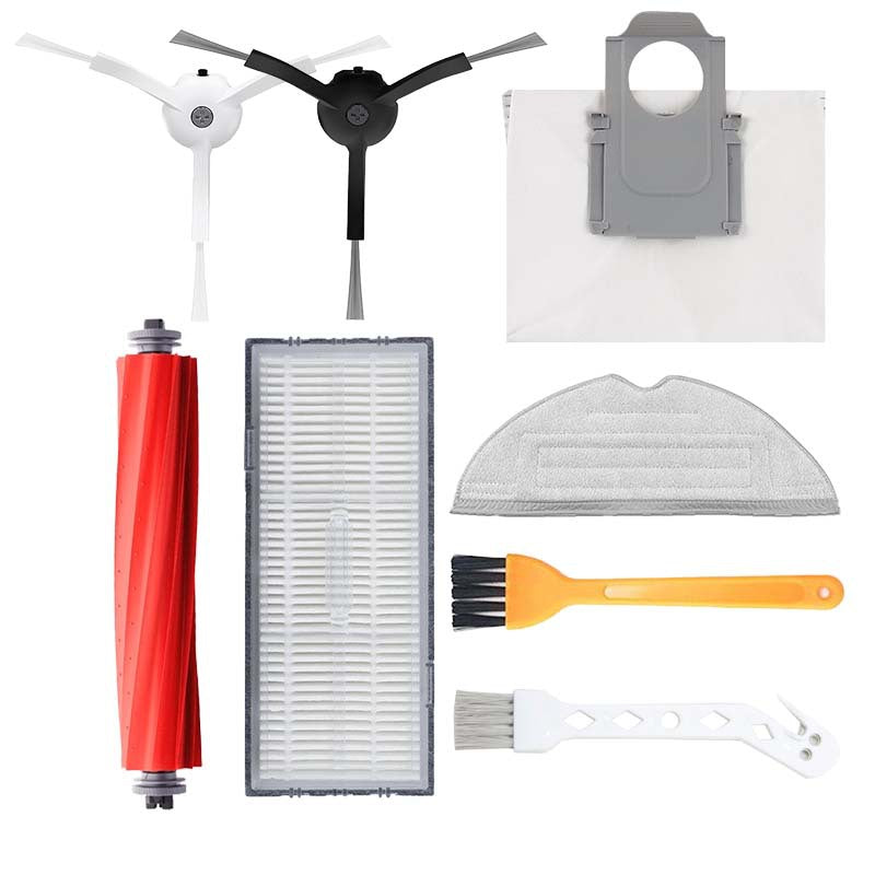 Compatible for Roborock G10/G10S Accessories Main Roller Brush Side Brush Filter Cleaning Mop Cloth
