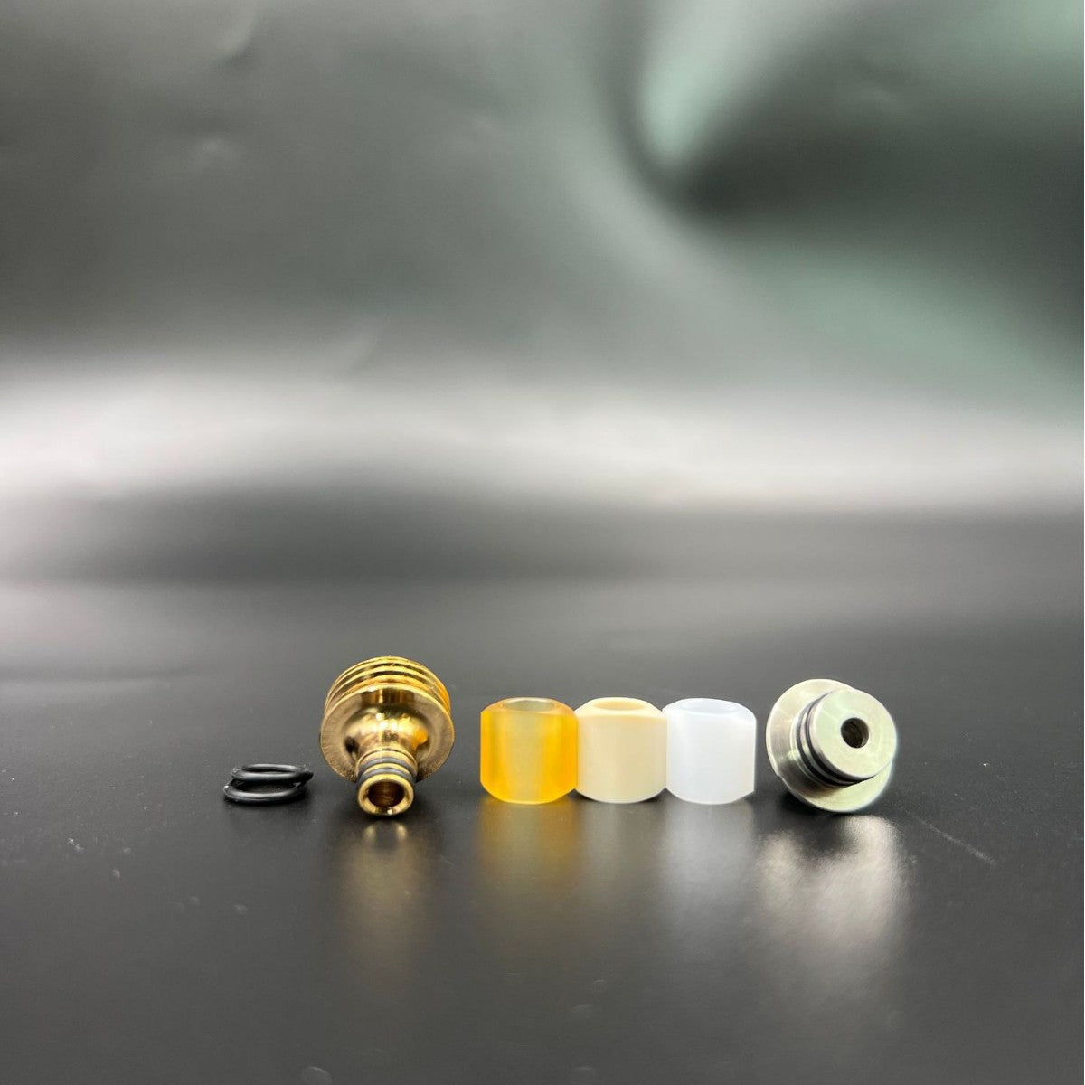 DDSX Crown Style Quick-Release 510 Drip Tip Stainless Steel POM PEI Anti-Condensation Mouthpiece