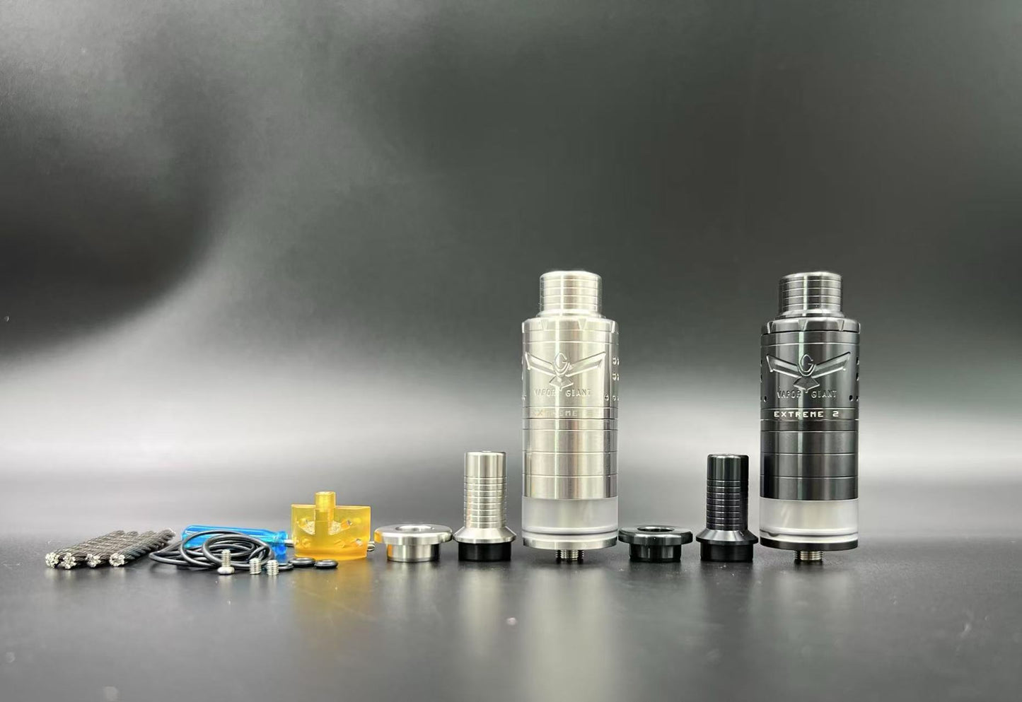 DDSX VG extreme v2 Atomizer 23mm 510 Thread Single Coil 316 Stainless Steel Electrode Post