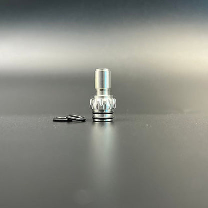 DDSX 1PC 510 Hammer Shaped Drip Tip Stainless Steel POM PEEK ID2.8mm Anti-Condensation Mouthpiece