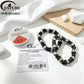 FATUBE Metal Spacer Beads DIY Bracelet Making Kit Crystal Elastic Thread Loose Beads for Handmade Jewelry Charms Craft Supplies