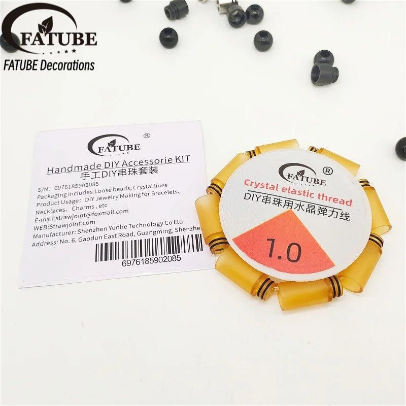 FATUBE Mixed Style Metal Plastic Beads DIY Jewelry Accessories for Bracelets, Necklaces, Personalized Gifts & DIY Projects