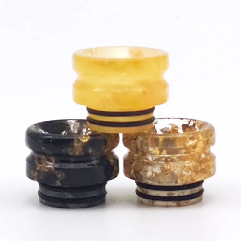 1PC 810 Interface Mouthpiece Resin Bamboo Shaped Straw Joint