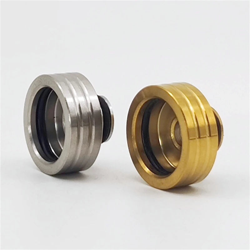 1PC 510 to 810 Aluminum Stainless Steel Striped Pattern Adapter Accessory