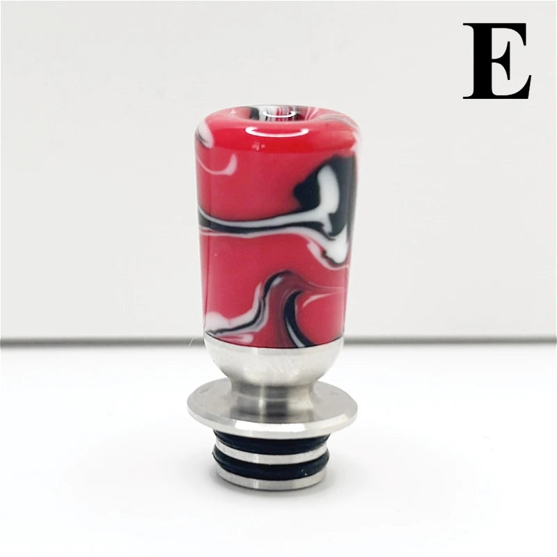 1PC 510 Drip Nozzle Stainless Steel Resin Hat Shaped Straw Joint