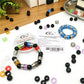 FATUBE Multicolor Acrylic & Stainless Steel Beads, DIY Jewelry Accessories for Bracelets, Necklaces, Charms and Handmade Crafts