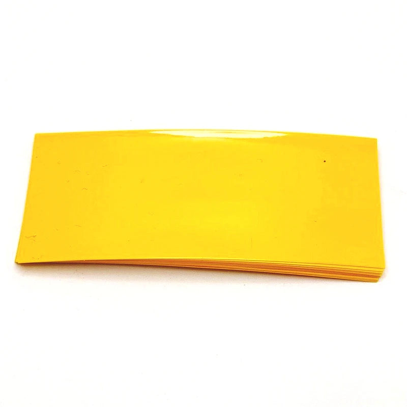 10pcs/pack 18650 Lithium Battery PVC Heat Shrinkable Film Battery Skin Heat Shrinkable Sleeve