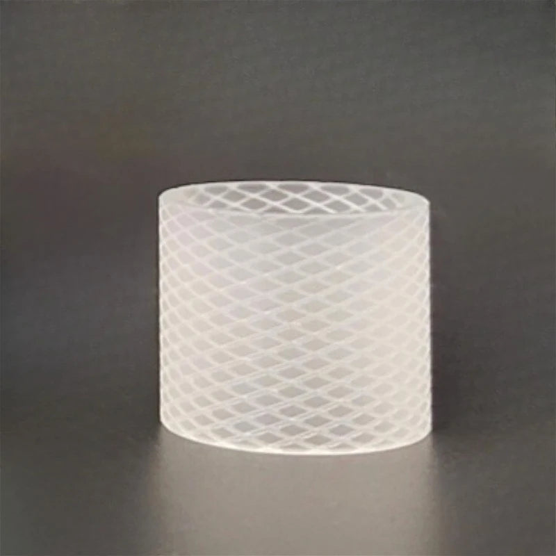 1PC Straight Glossy Knurling PEI PCTG Tube for MOKA 4.4ml Kuma RTA 4.5ml Kuma 4.5ml