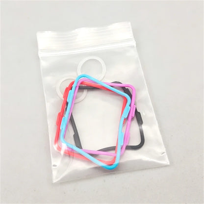 Seal Ring Set Square Silicone Gasket Glass Sheet Accessories for Boro CP2/CP3/CP5