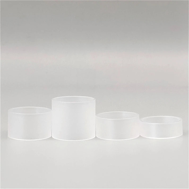 Plastic High Temperature Glossy Tube with Measuring Cup - For Measuring/Storing Small Amounts of Liquid