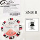 DIY Bracelet Making Spacer Beads Anodized Aluminum Screw Loose Beads for Jewelry Making Handmade Wristband Accessories