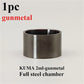 1PC Full steel chamber half steel chamber straight tube for KUMA 2ml 4.5ml 6ml KUMA nano Kit 2ml 6ml Hardware Accessories