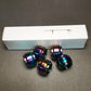 5PCS FATUBE Straight  Bubble Clear  Rainbow Spare GLASS TUBE Cup Independent Carton customized ( model or size U need)ABCD