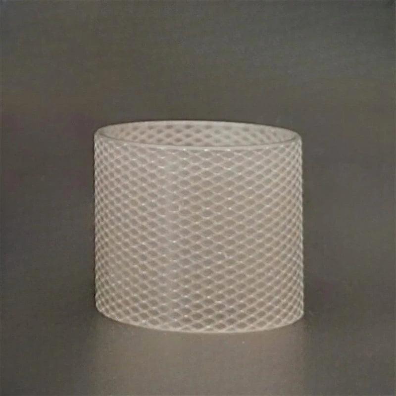 1PC Straight Glossy Knurling PEI PCTG Tube for MOKA 4.4ml Kuma RTA 4.5ml Kuma 4.5ml