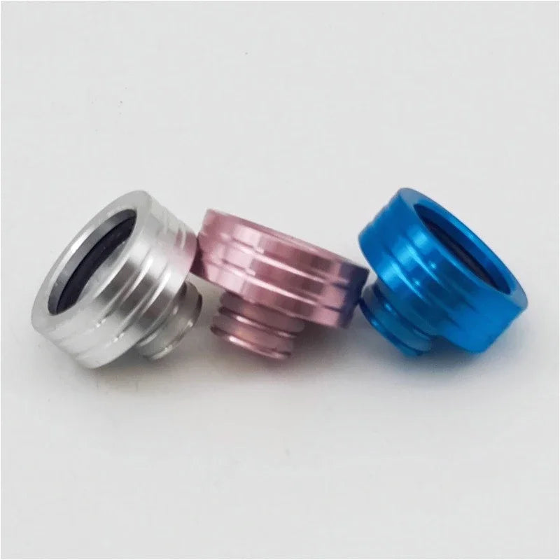 1PC 510 to 810 Aluminum Stainless Steel Striped Pattern Adapter Accessory