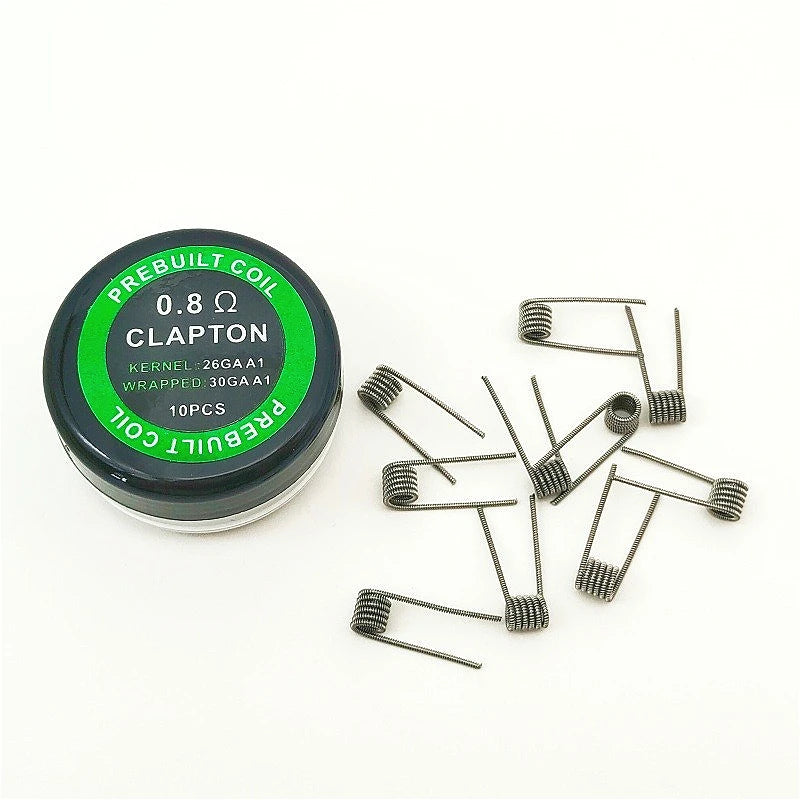 Finished Fancy Heating Wires Alien, Clapton, Twisted, Hive, Tiger, Quad Type - DIY Repair Accessory for RDA/RTA  Atomizers