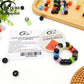FATUBE 1SET Colorful Acrylic Loose Beads Spacer Beads for DIY Bracelet Making, Handmade Jewelry, Charms & Custom Gifts