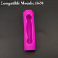 1PC Soft Silicone Decor Protective Sleeve Anti-Slip Shockproof Keychain Pendant Cover