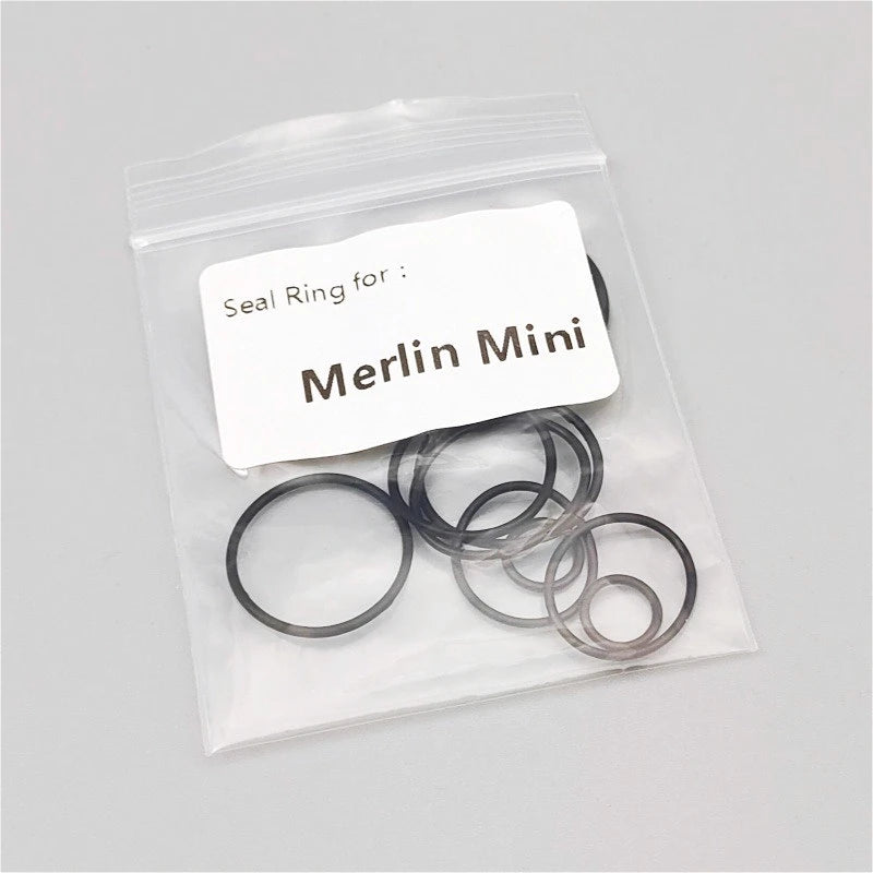 1bag Silicone O-Ring for Merlin Mini Ripley Moka KUMA Diplomat MTL RDL Berserker mini V3 RTA  Seal Ring Accessories