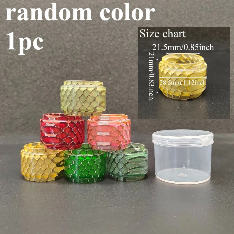 Honeycomb Marbled Resin Cylinder Sleeve Fat Tube Decorative Display Holder Round Resin Tube Accessories for Display Ornament