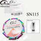 FATUBE Mixed Style Metal Plastic Beads DIY Jewelry Accessories for Bracelets, Necklaces, Personalized Gifts & DIY Projects