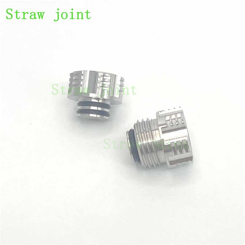 FATUBE 1 Pcs Stainless Steel 415 quick disconnect connector 510 to 510 / BB Billet Box to 510 adapter Straw Joint