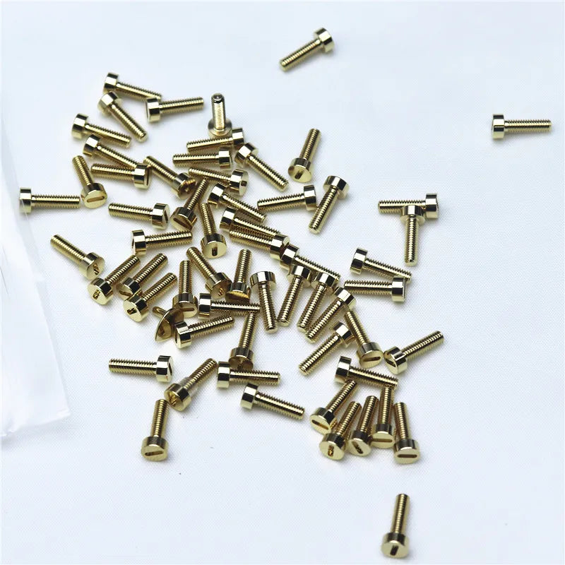 1Kit Fasteners Bolts 510 Pin Copper Center Screw with PEEK Insulating Cap for ZX MESH BISHOP BI2HOP Kuma Dead Rabbit 4 Ripley